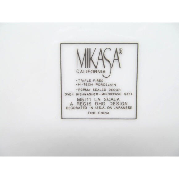 Mikasa La Scala Set Of 2 Vintage 10 3/4" Dinner Plates - Picture 6 of 8
